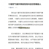 十堰东风中燃城市燃气公司总经理黄某在内的8名犯罪嫌疑人采取刑事拘留措施